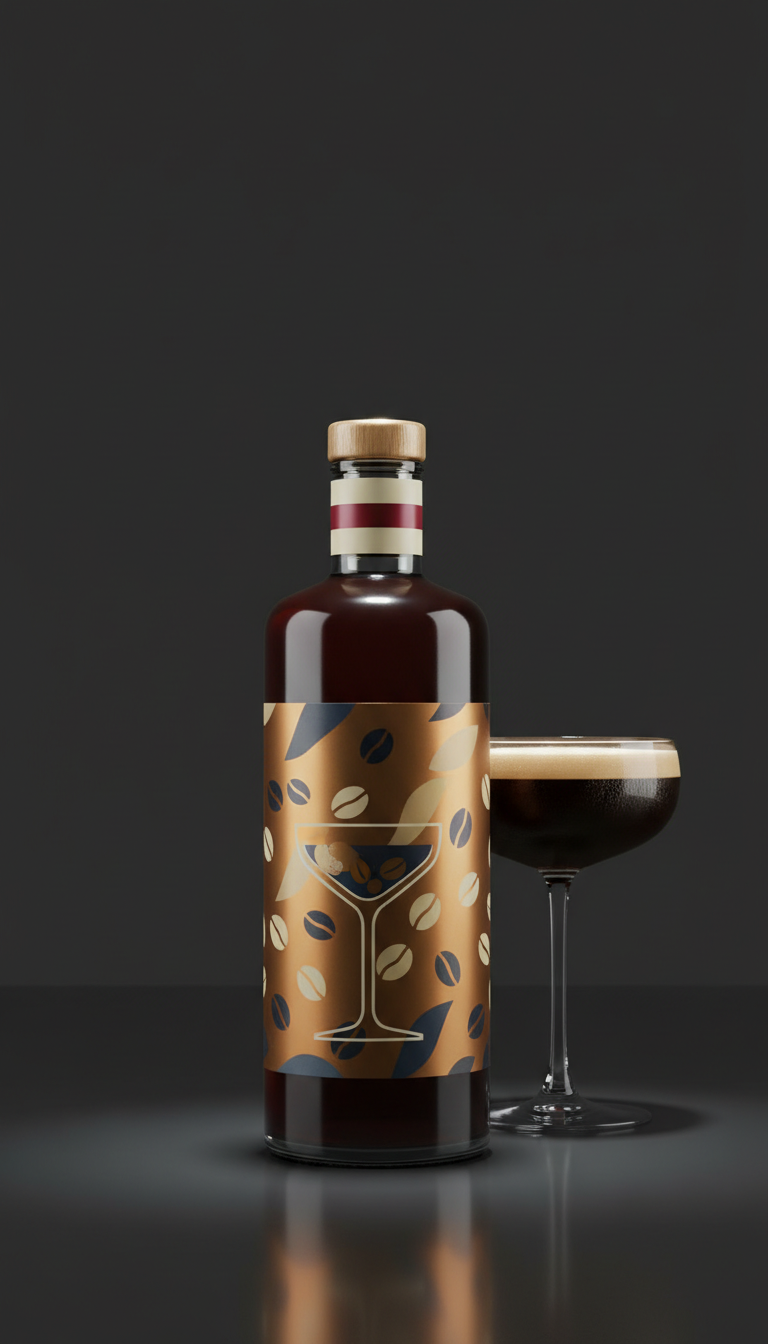 Espresso Martini monoporzione raffinato